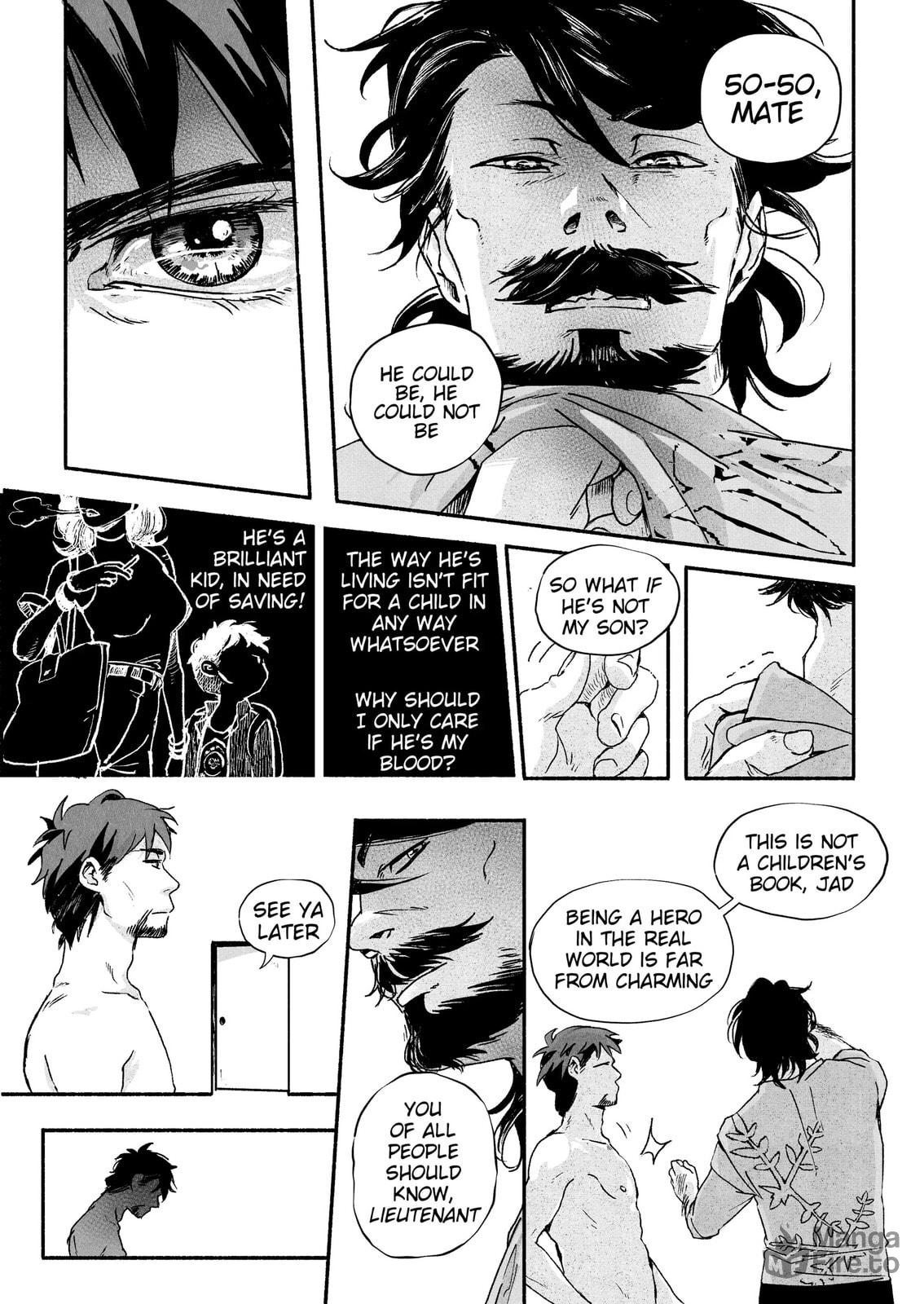 The one whose eyes were opened. The one who turned a blind eye. page 17