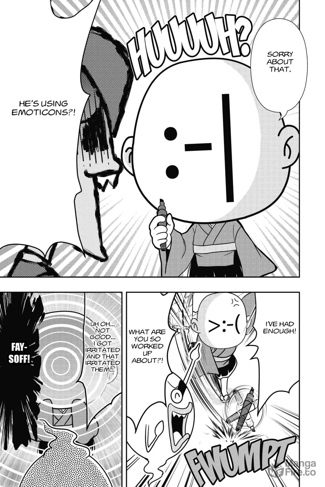 A Peaceful World…Without Emotion?! featuring Expressionless Yo-kai Faysoff page 5