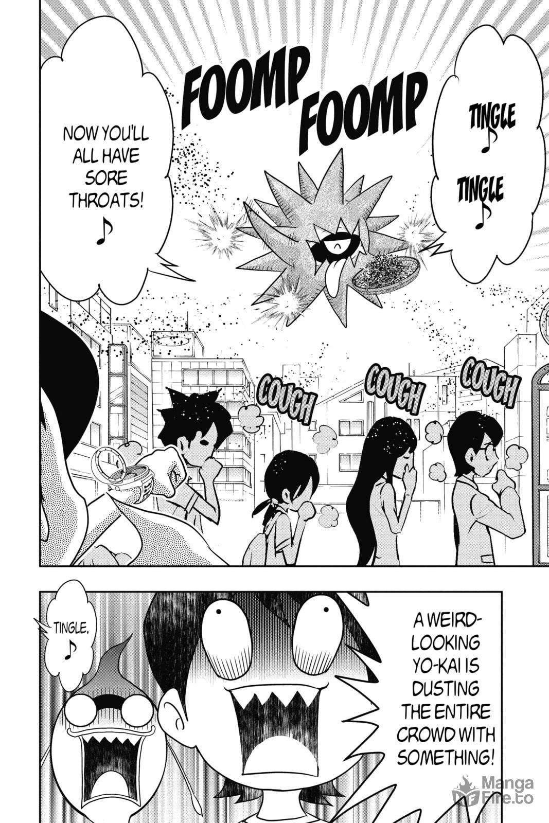 Don't Catch Cold! featuring Sore Throat Yo-kai Coughkoff page 4
