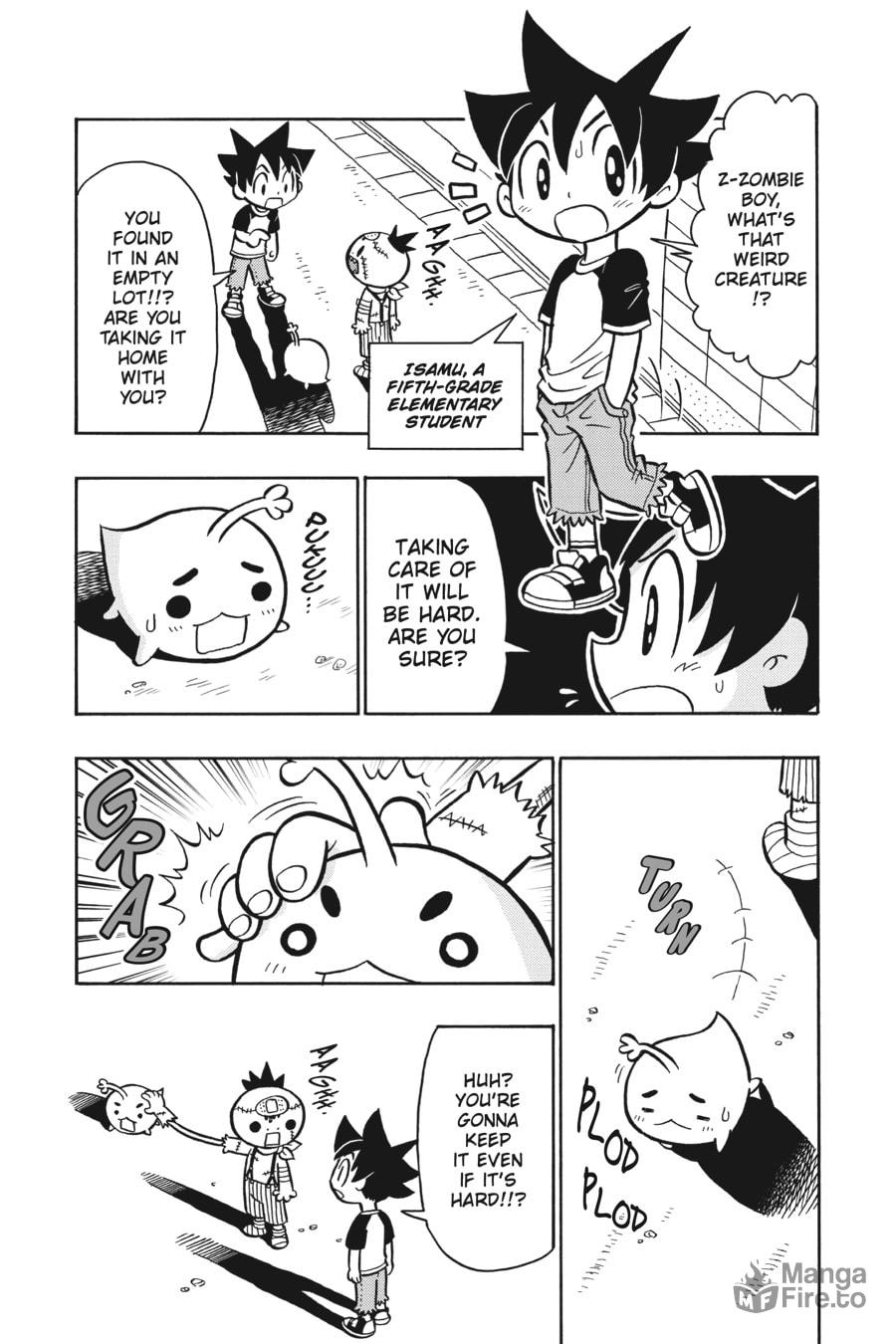 A STRANGE CREATURE IZ FOLLOWING YOU! page 23
