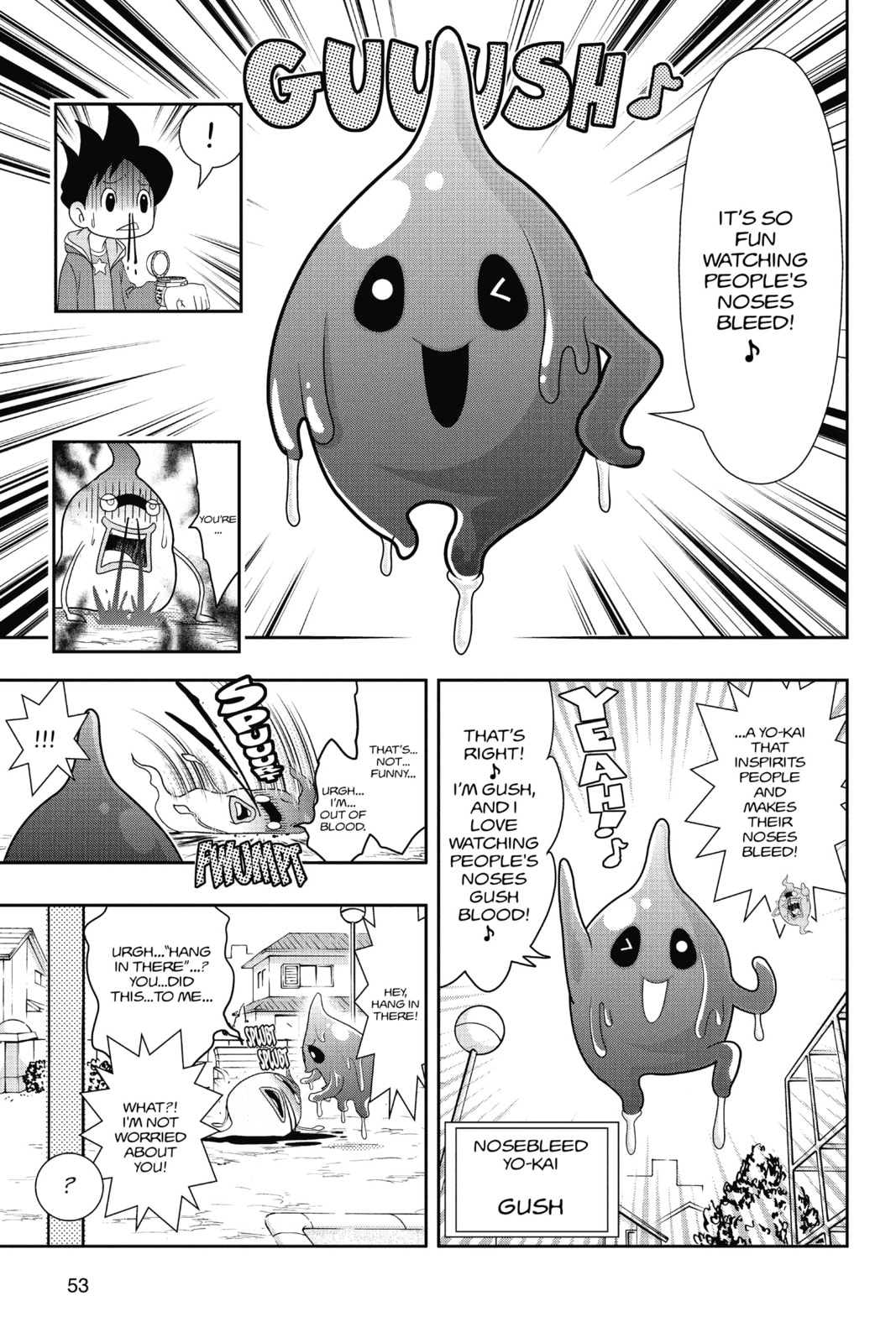 Stop My Nosebleedl! featuring Nosebleed Yo-kai Gush page 3