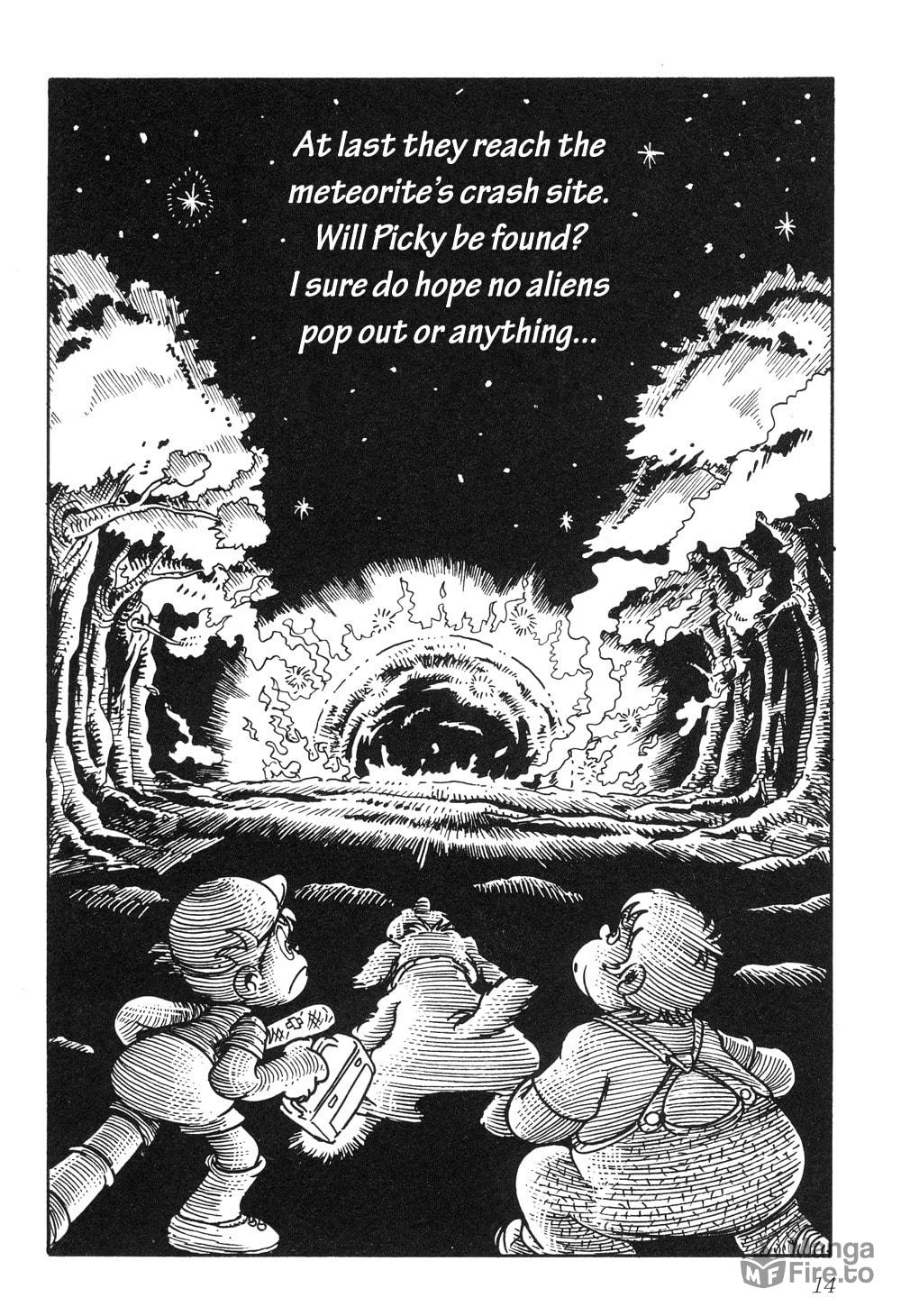 The Meteorite page 14