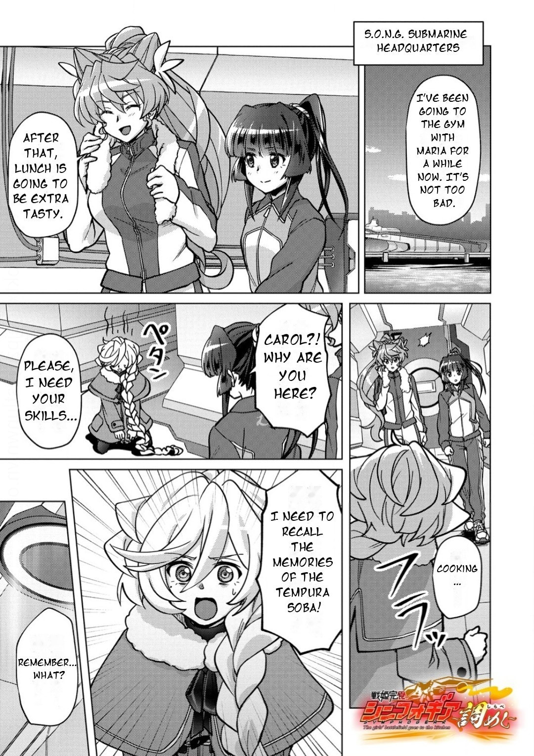 Senki Kanshoku Symphogear ~Shirabemeshi~ – Chapter 38 page 1