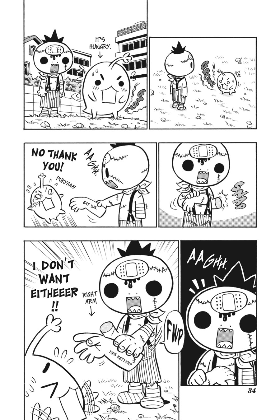 A STRANGE CREATURE IZ FOLLOWING YOU! page 10
