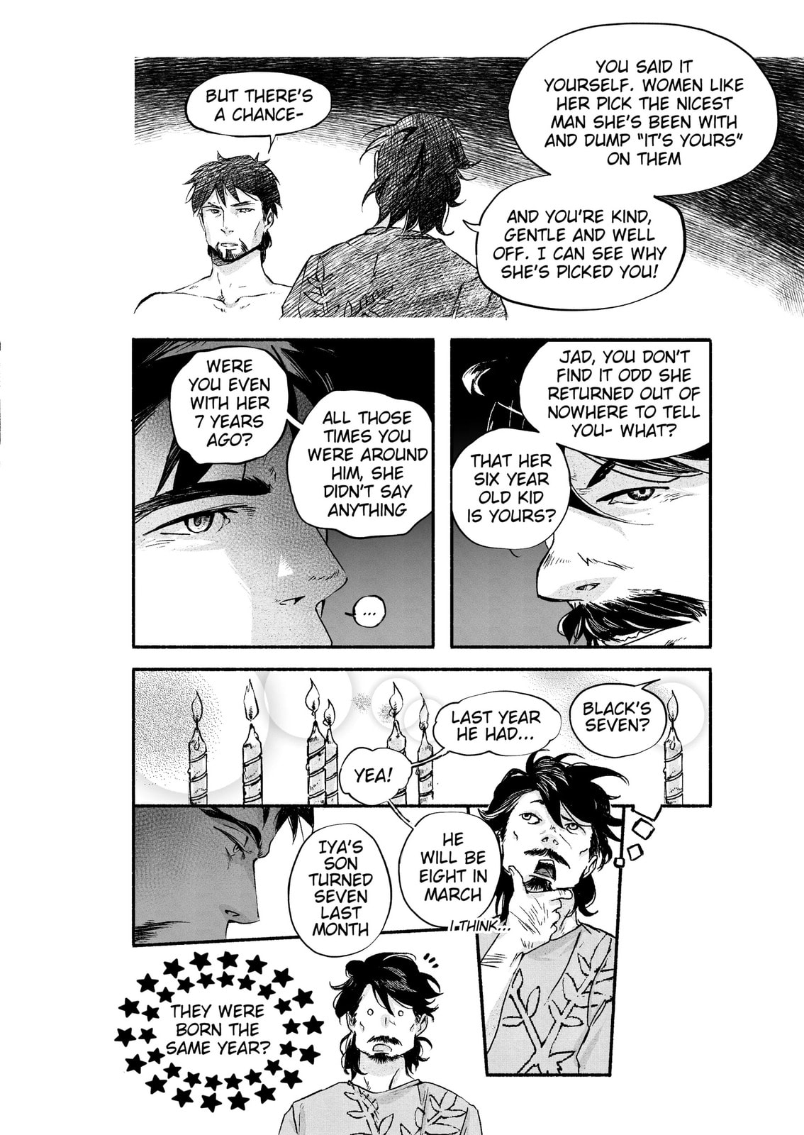 The one whose eyes were opened. The one who turned a blind eye. page 15