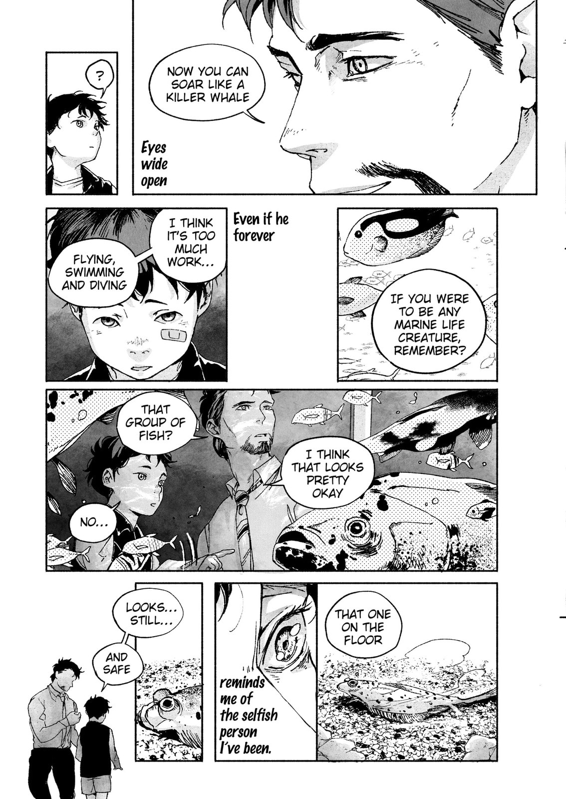 The one whose eyes were opened. The one who turned a blind eye. page 30