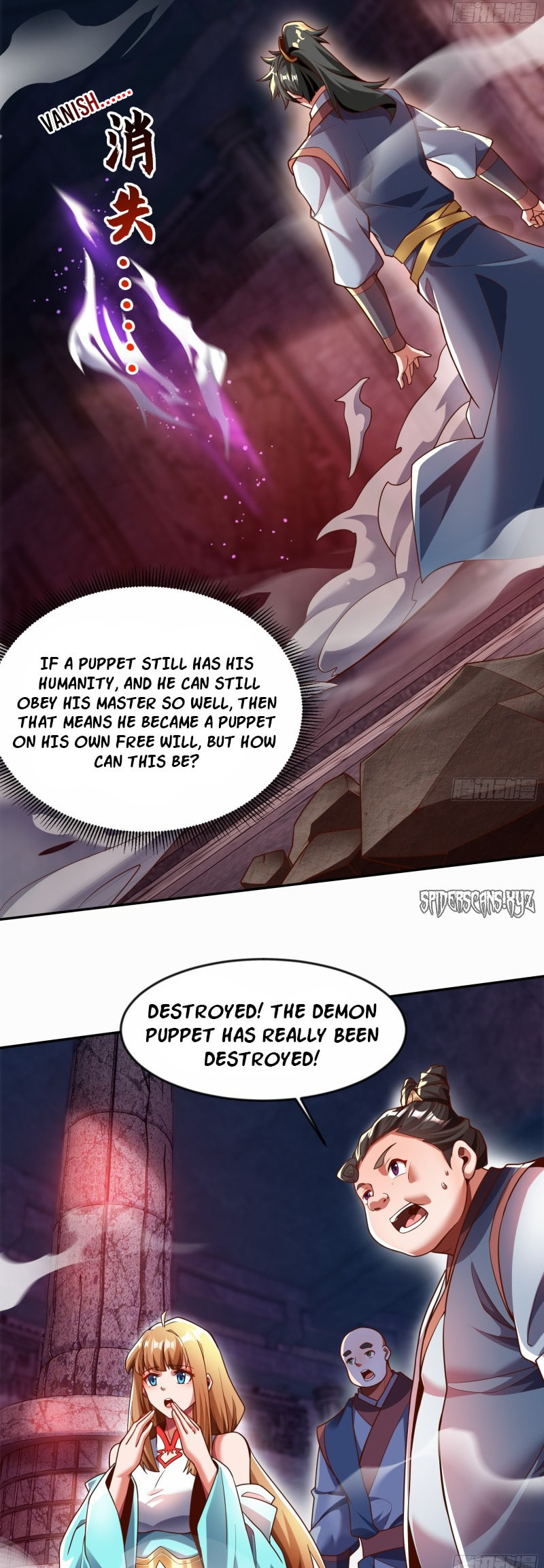 I Scared the Divine Lord as I handed over the Ancient Immortal Pill (Colored) – Chapter 32 page 3