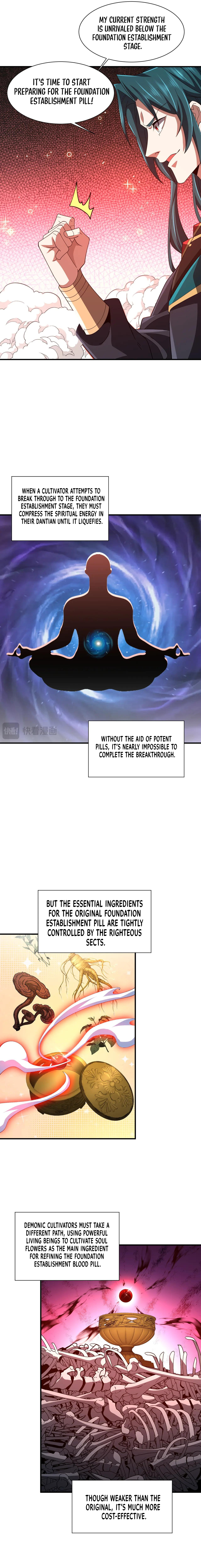 Reborn as a Demonic Cultivator, Picking Up a Zombie Planet at the Start – Chapter 9 page 13