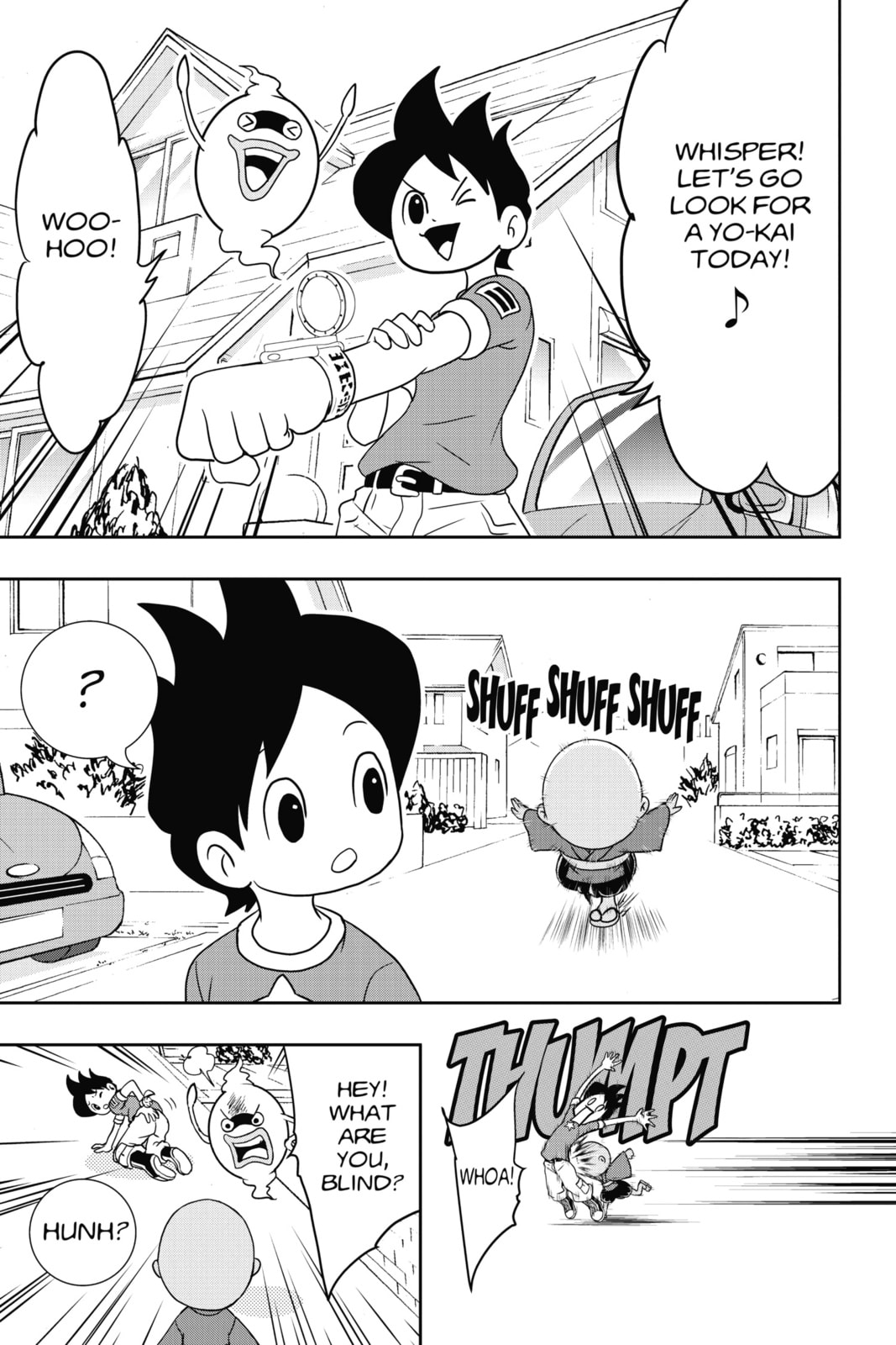 A Peaceful World…Without Emotion?! featuring Expressionless Yo-kai Faysoff page 1