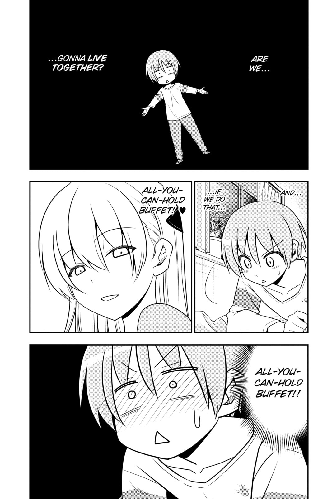 Araragi-Kun said this once before. I love every part of you page 1