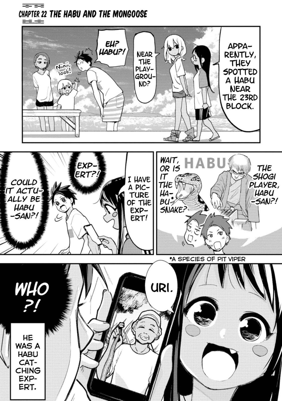 The Habu and the Mongoose page 0