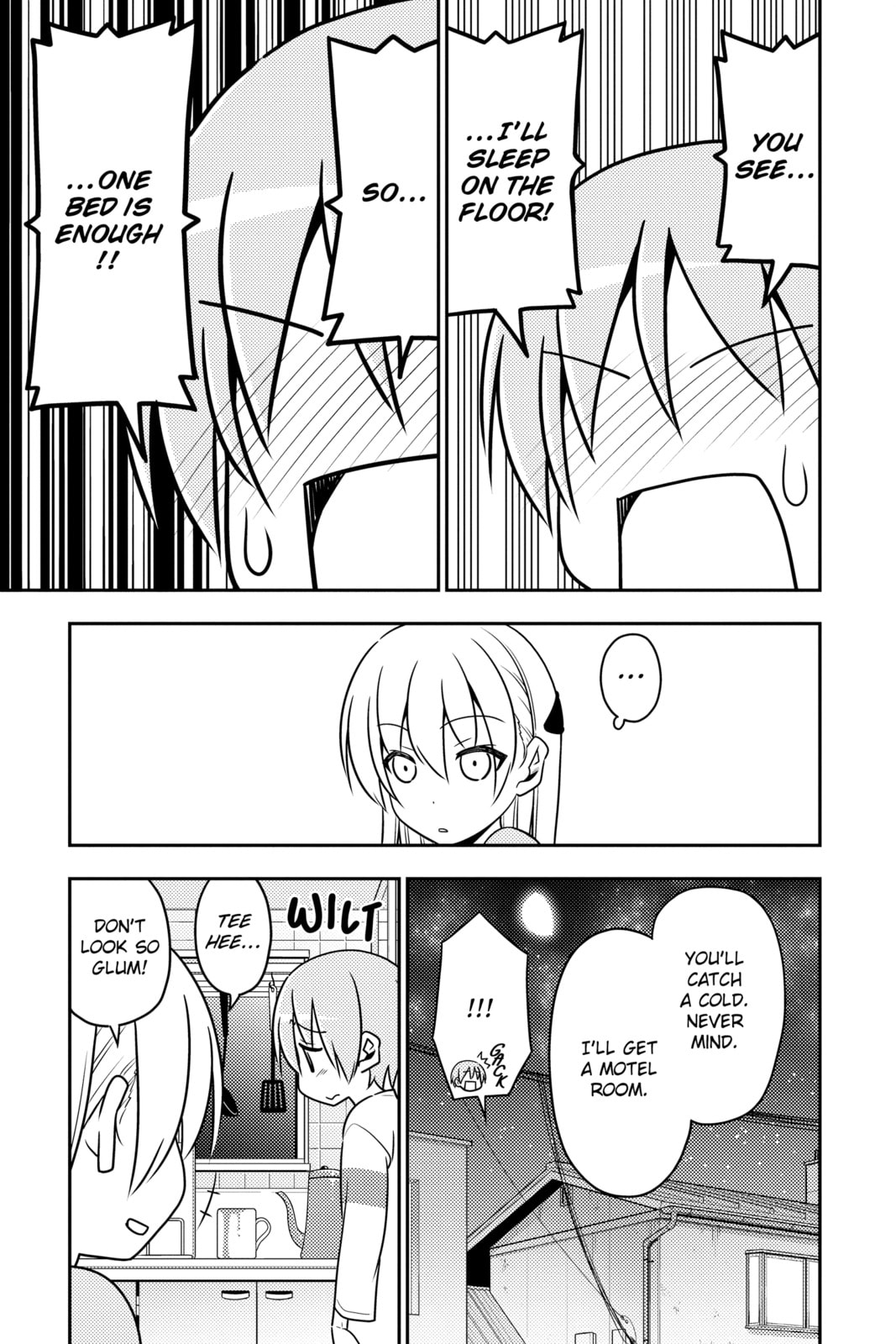 Araragi-Kun said this once before. I love every part of you page 12