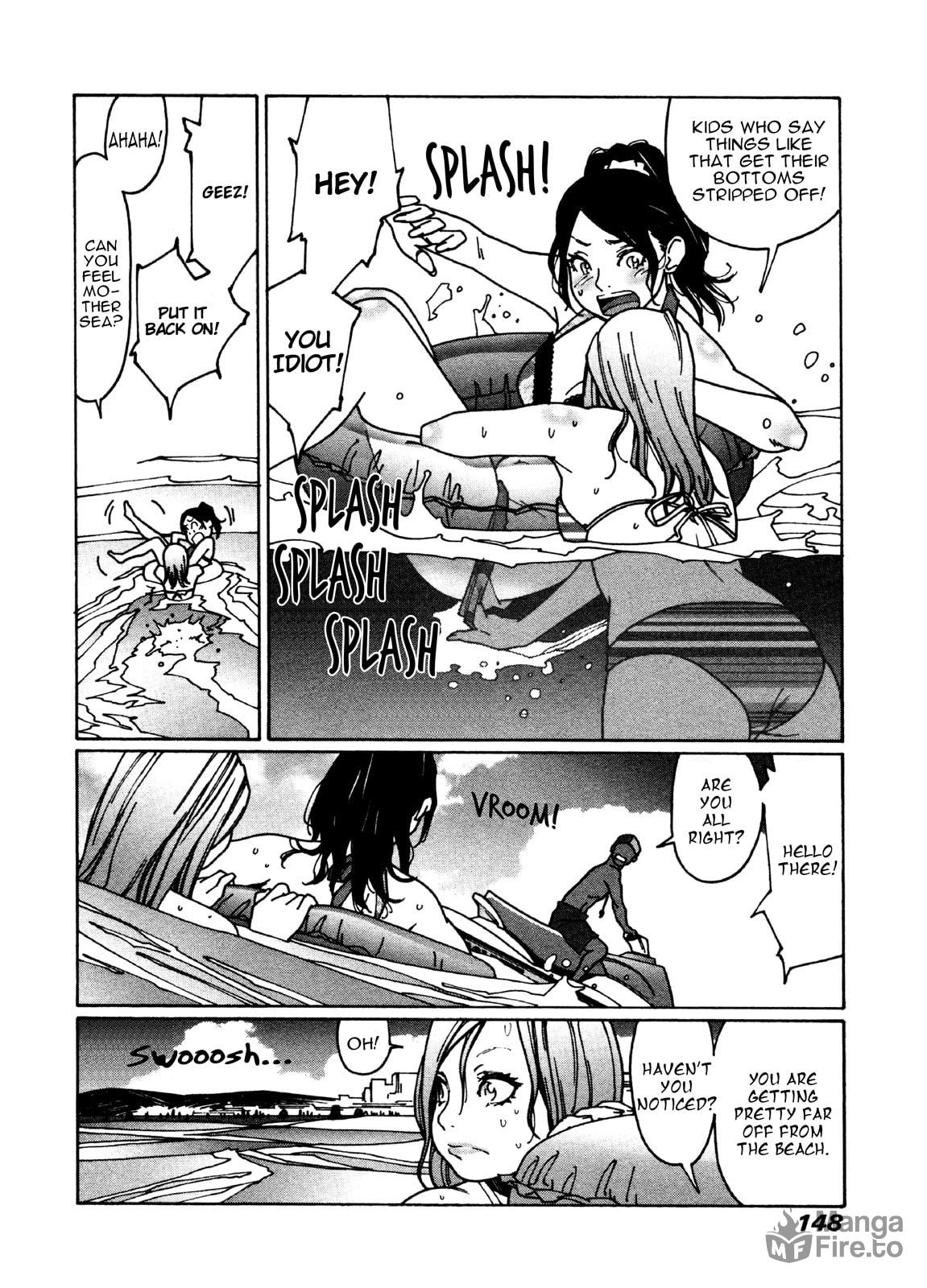 Let's all go to the sea! #2 Miyoshi, the limited and the reckless express. page 5