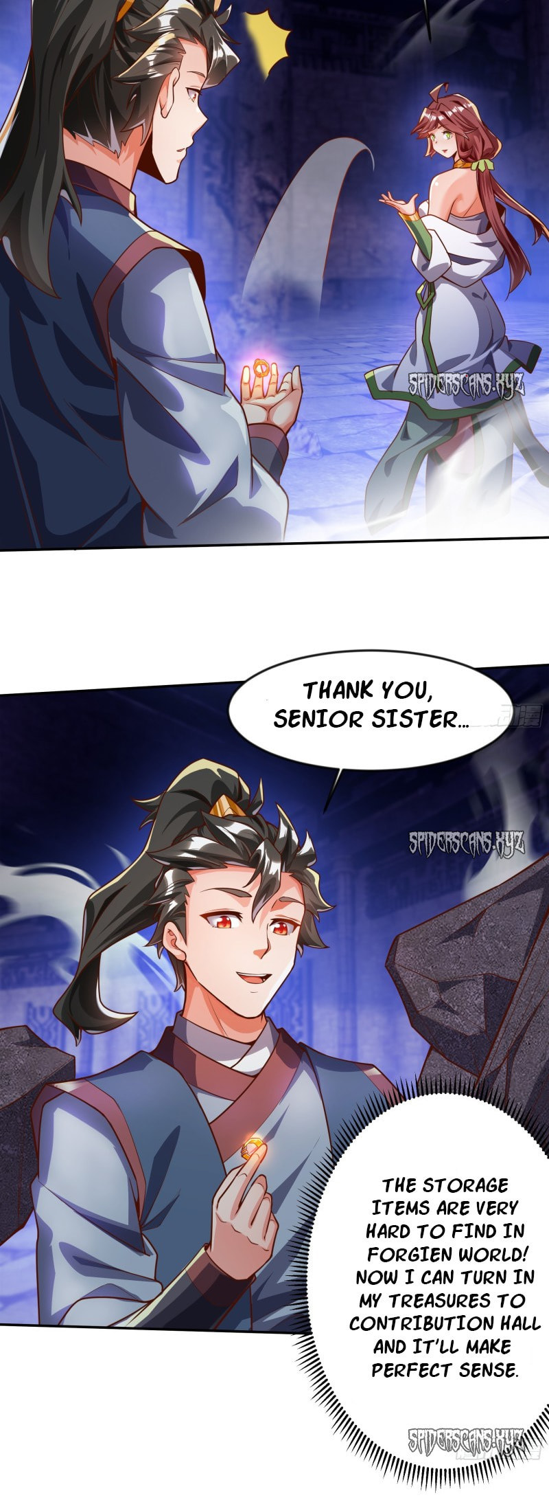 I Scared the Divine Lord as I handed over the Ancient Immortal Pill (Colored) – Chapter 32 page 21